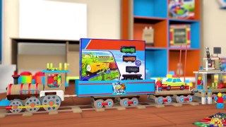 VIDEO FOR CHILDREN Train Set Duncan Toys Railway with Trains Similar to Thomas & Friends