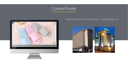 Pabrik Produsen Sandal Hotel Murah Bogor