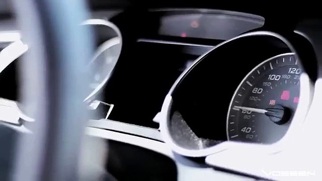 Audi S5 Bagged on 20 Vossen VVS CV3 Concave Wheels Rims