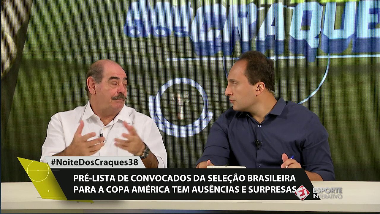 Para Rivellino, Rafael Carioca, do Atlético-MG, merecia ser convocado para a Seleção Brasileira