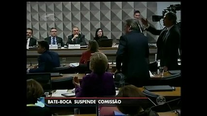 Bate-boca suspende reunião da comissão