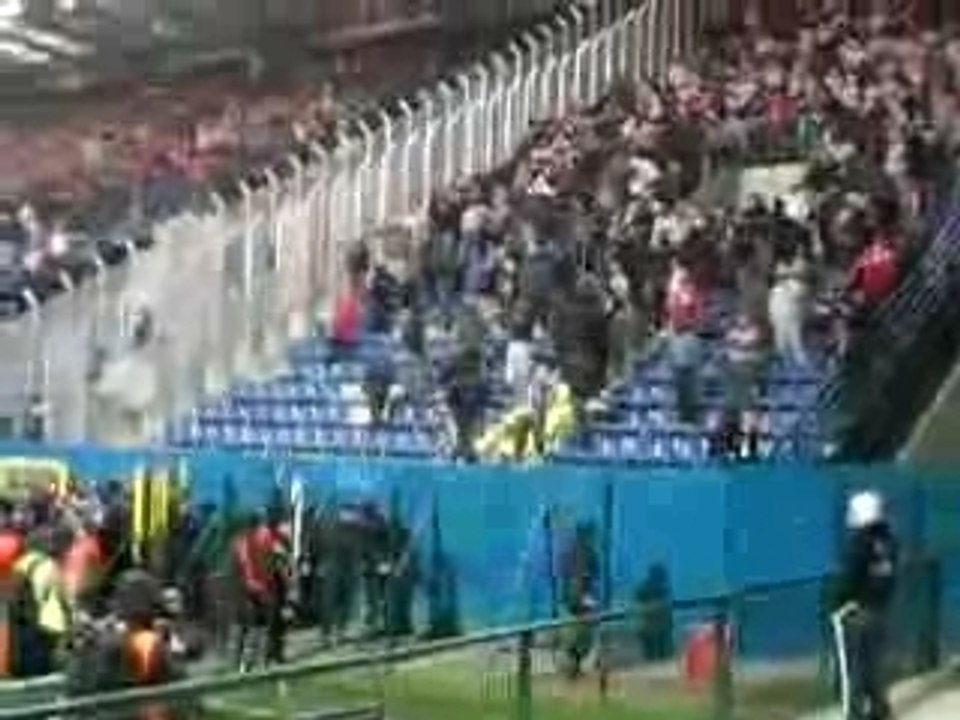 Wisla vs Cracovia Hoolignas