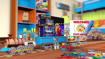 VIDEO FOR CHILDREN Turbo Train We Make Toys Snail Turbo from Play Doh & Compete with Train