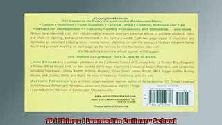 READ book  101 Things I Learned in Culinary School Online Free