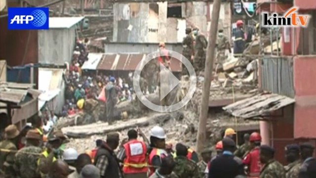 Bangunan runtuh di Kenya, 21 terkorban