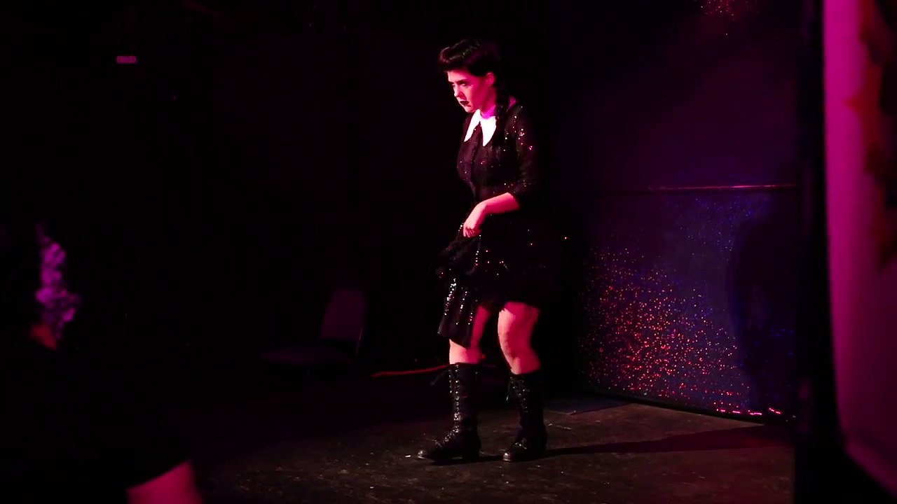 Zsa Zsa Bordeaux - Wednesday Addams Burlesque Dance to 'Personal Jesus'
