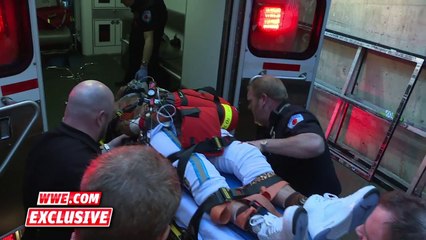Enzo Amore receives medical attention at WWE Payback 2016: May 1, 2016