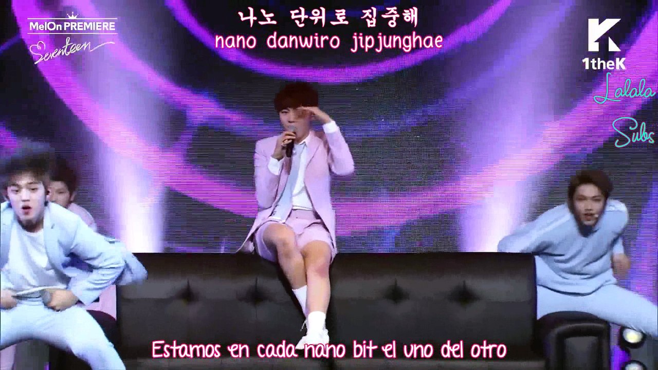 [LIVE] SEVENTEEN- Pretty U (Sub Español- Rom- Han)