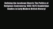 Book Defining the Jacobean Church: The Politics of Religious Controversy 1603-1625 (Cambridge
