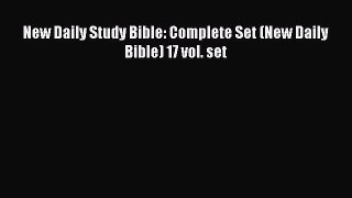Download New Daily Study Bible: Complete Set (New Daily Bible) 17 vol. set Read Online