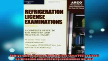Downlaod Full PDF Free  Refrigeration License Examinations Arco Professional Certification and Licensing Full Free
