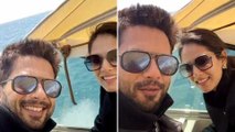 Shahid kapoor Shares A Video Of Mira Rajput On Vacation