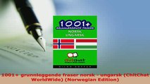 PDF  1001 grunnleggende fraser norsk  ungarsk ChitChat WorldWide Norwegian Edition Download Full Ebook