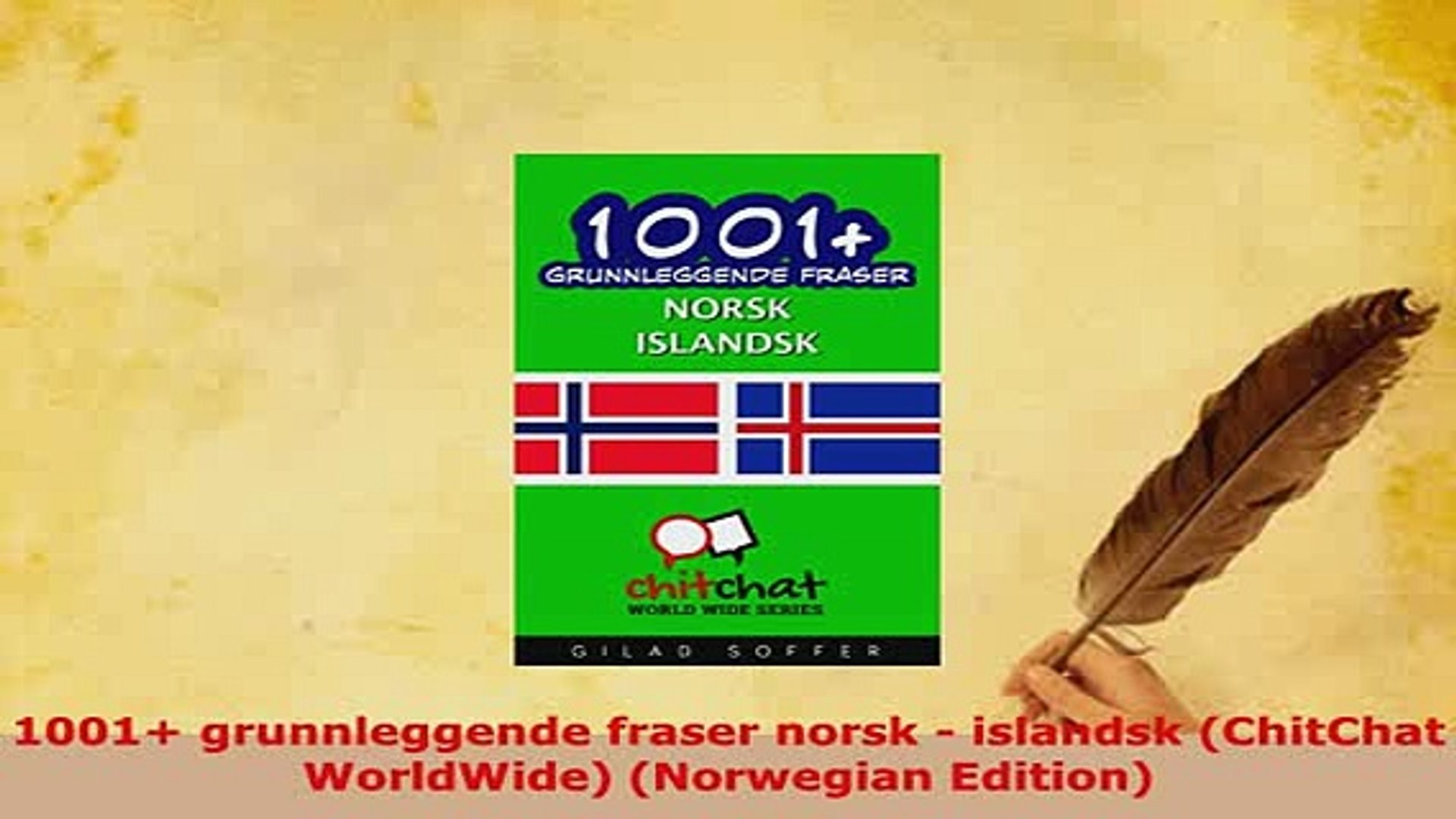 Norsk Islandsk Norsk 2020