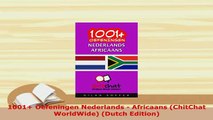 PDF  1001 Oefeningen Nederlands  Africaans ChitChat WorldWide Dutch Edition Download Full Ebook