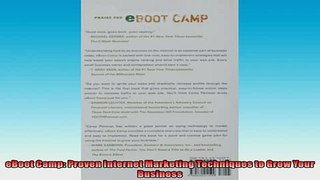 Free PDF Downlaod  eBoot Camp Proven Internet Marketing Techniques to Grow Your Business READ ONLINE