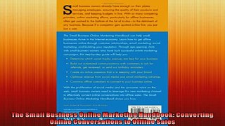 READ THE NEW BOOK   The Small Business Online Marketing Handbook Converting Online Conversations to Offline  FREE BOOOK ONLINE