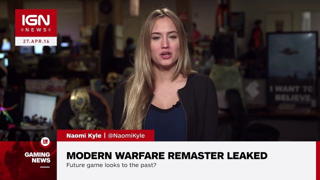 Call of Duty: Infinite Warfare Could Include a Modern Warfare Remaster - IGN News