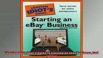 READ book  The Complete Idiots Guide to Starting an Ebay Business 2nd Edition  FREE BOOOK ONLINE