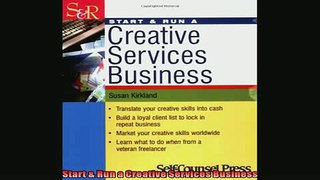 READ book  Start  Run a Creative Services Business READ ONLINE