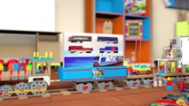 VIDEO FOR CHILDREN Passenger Train Russian Railways Toys Playing with Funny Creature from Play Doh