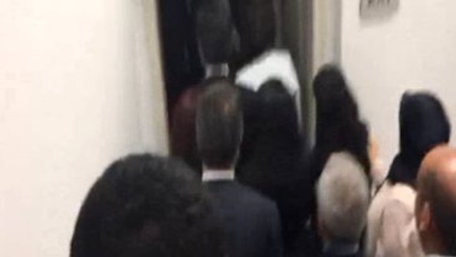 HDP Milletvekilleri Komisyonu Biji Serok Apo Sloganlarıyla Terk Etti