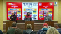 Die Pressekonferenz nach der Partie 1. FC Union Berlin gegen den VfL Bochum