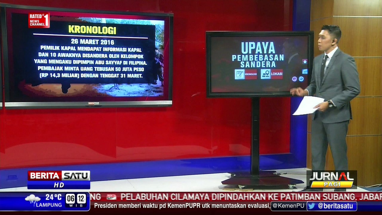 Kronologi Pembebasan Sandera 10 WNI di Filipina