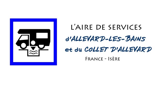 Aire de services pour camping-cars d'Allevard-les-Bains et du Collet d'Allevard en Isère (France)