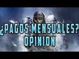 COD: GHOSTS - SUSCRIPCIONES MENSUALES DE PAGO EN VIDEOJUEGOS
