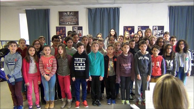 Chorale cm1/cm2/6éme Lafayette-Les Fraisses- Ecole en choeur- AC Clermont- 43- Nane Coxa