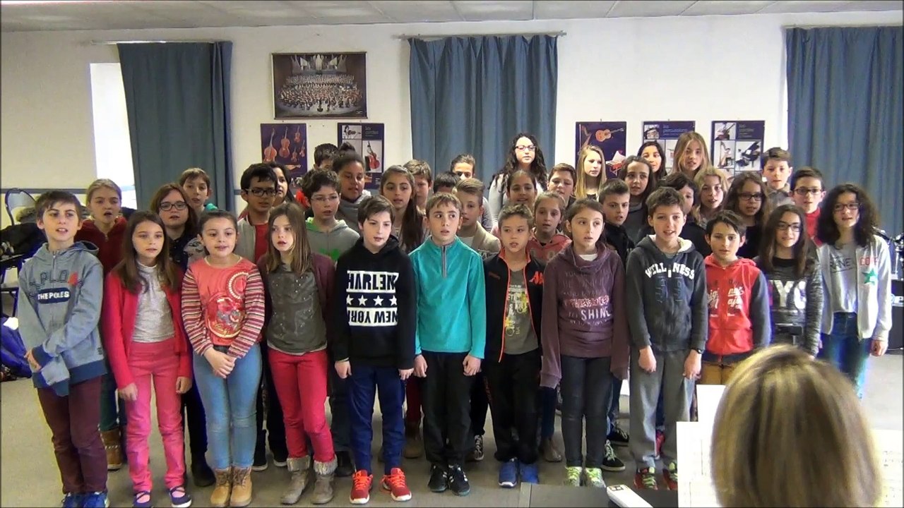 Chorale cm1/cm2/6éme Lafayette-Les Fraisses- Ecole en choeur- AC Clermont- 43- Nane Coxa