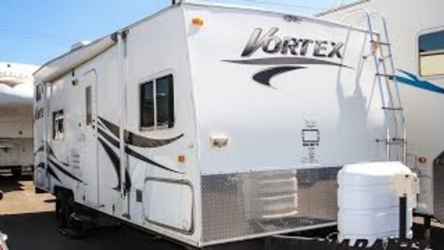 2006 Thor Vortex 247 WTB Toy Hauler Travel Trailer Video Tour • Guaranty.com