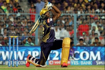 Kolkata Knight Riders vs Royal Challengers Bangalore 30th match on 02 May, 2016 || Yusuf Pathan & Russell Sixes & Fours