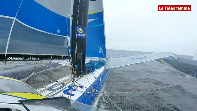 The Transat Bakerly. Vivez l'intensité du départ à bord de Macif et Sodebo