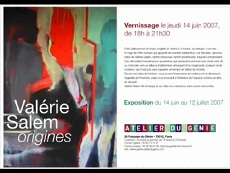 Vernissage v.salem atelier du génie