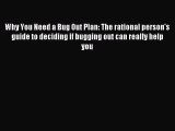 [Download PDF] Why You Need a Bug Out Plan: The rational person's guide to deciding if bugging