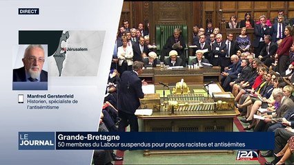 50 membres du Labour suspendus pour propos racistes et antisémites