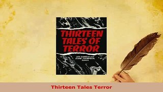 PDF  Thirteen Tales Terror Free Books