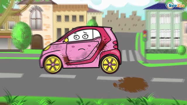 Мультики про Машинки. Монстр Трак. АвтоМойка и АвтоСервис. Машинки на пляже. Тики Таки