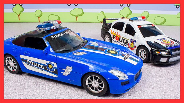 Мультфильм про полицейские машинки. Кто потерял колесо? Полицейские машины всегда на страже порядка