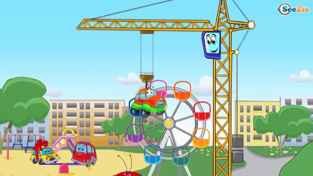 ✔ МУЛЬТИКИ МАШИНКИ СБОРНИК. Строительная техника - Кран и Экскаватор! Heavy Vehicles Cartoons