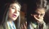 Qandeel Baloch crying for Imran Khan outsite PTI Jalsa in Lahore