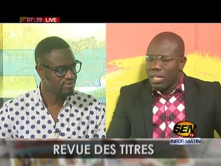 Revue de presse de Ahmed Aïdara du 3 mai 2016