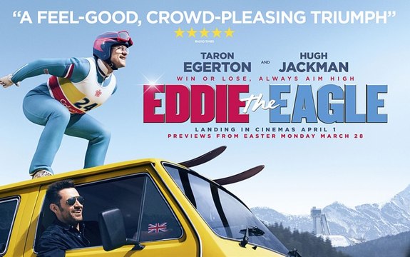 Michael Edwards (Eddie the Eagle) : J'ai conseillé Taron Egerton et Hugh Jackman