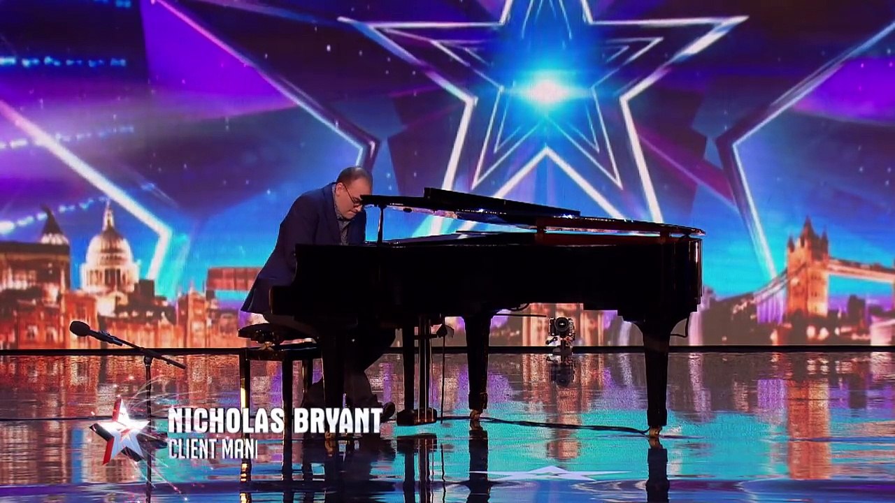 Nicholas is just one man and his piano… or is he - Week 1 Auditions - Britain’s Got Talent 2016