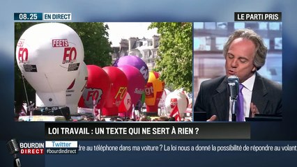 Le parti pris d'Hervé Gattegno: Loi Travail: un texte qui ne sert à rien ? - 03/05