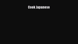 [Read Book] Cook Japanese  EBook
