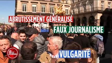 "Le Petit Journal" revient sur l'accrochage entre leur équipe et les sympathisants de Jean-Marie Le Pen  - FUTURPOP