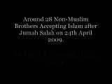 28 Non Muslim Brothers reverting to Islam